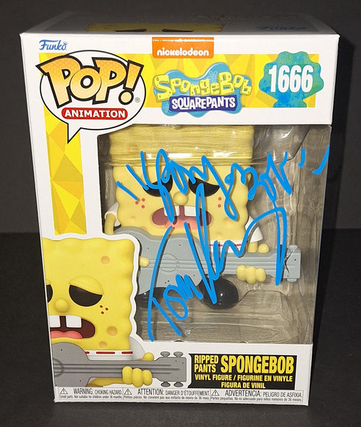 Tom Kenny Autographed Funko JSA COA