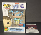 Steve Burns autographed Funko JSA COA