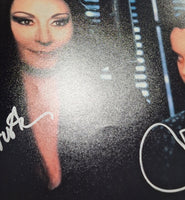 Anjelica Huston and Christina Ricci autographed 11x14 Beckett COA