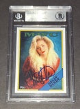 Christina Applegate autographed card Beckett COA