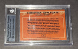 Christina Applegate autographed card Beckett COA