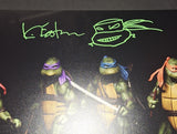 Kevin Eastman autographed 11x14 Beckett Witness COA