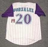 Luis Gonzalez autographed jersey JSA COA