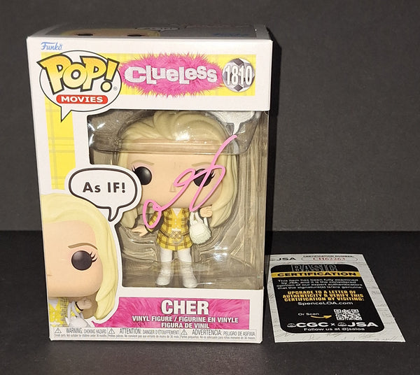 Alicia Silverstone Autographed Funko JSA COA