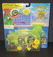 Sealed Unopened 1994 TMNT Mini Mutants Turtle Transports The High Flyin' & Road Raggin' Combo MOC