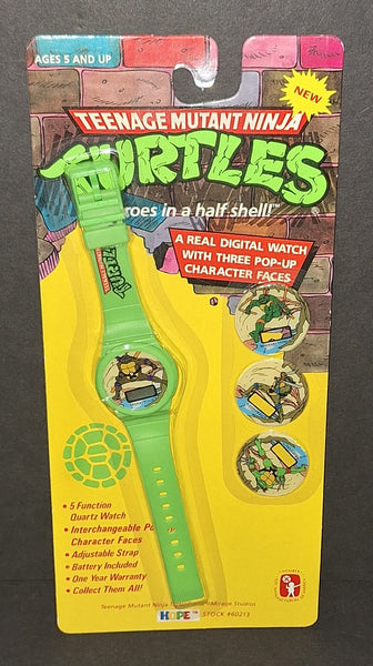 Sealed Unopened 1989 TMNT Digital Watch