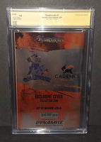 Drew Moss and Declan Shalvey autographed Thundercats comic CGC 9.8