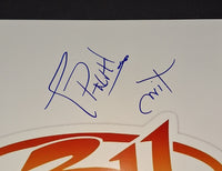 311 autographed 8x10 JSA COA