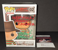 Robert Englund autographed Funko JSA COA