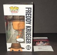 Robert Englund autographed Funko JSA COA