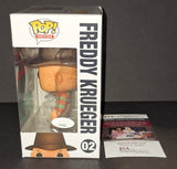 Robert Englund autographed Funko JSA COA