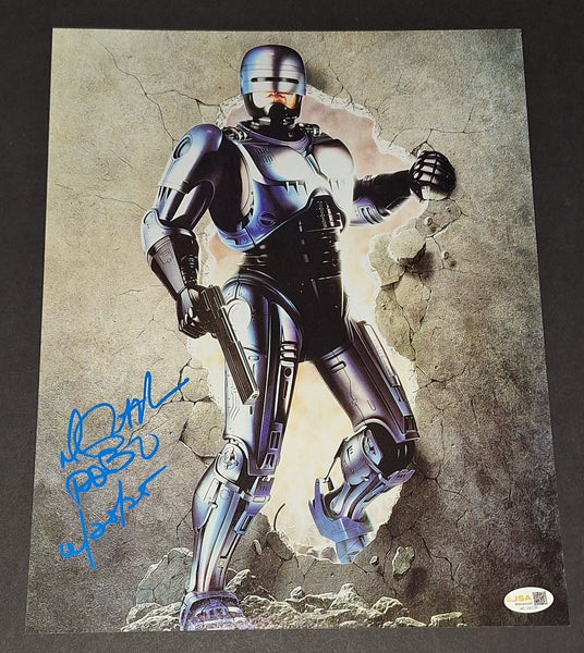 Peter Weller autographed 11x14 JSA COA