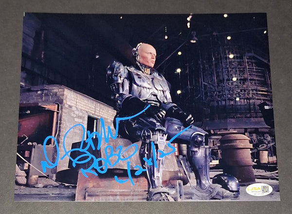 Peter Weller autographed 8x10 JSA COA
