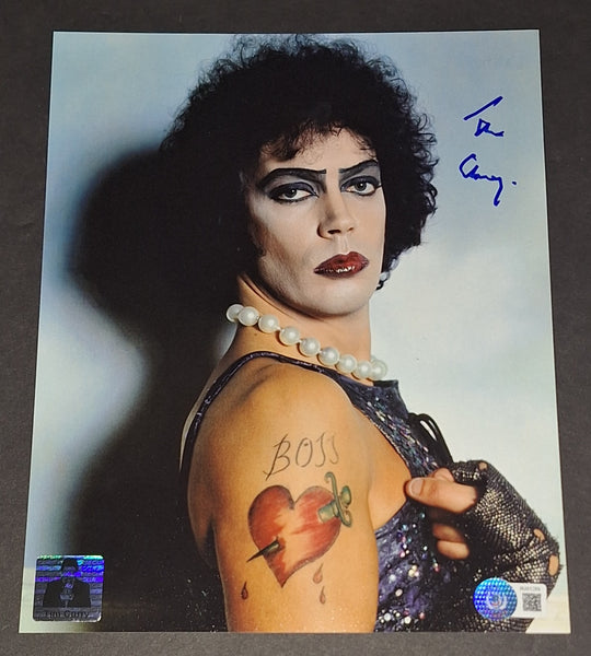 Tim Curry autographed 8x10 Beckett COA