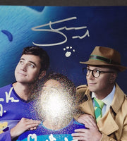 Blue's Clues autographed cast X5 8x10 JSA COA