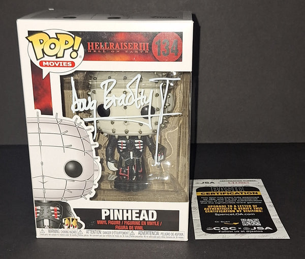 Doug Bradley Autographed Funko JSA COA