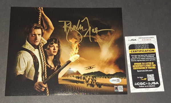 Brendan Fraser Autographed 8x10 JSA COA