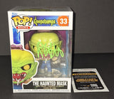 R.L. Stine Autographed Funko JSA COA