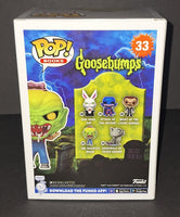 R.L. Stine Autographed Funko JSA COA