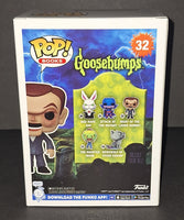 R.L. Stine Autographed Funko JSA COA