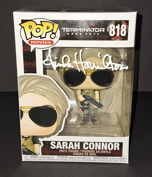 Linda Hamilton autographed Funko Beckett Witness COA