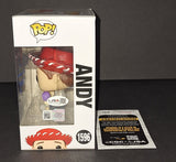 John Morris autographed Funko JSA COA