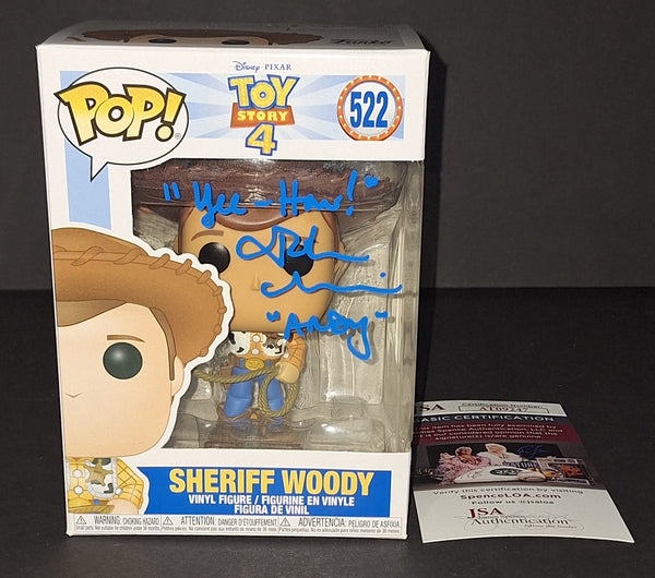 John Morris autographed Funko JSA COA