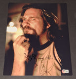 Jeff Bridges autographed 11x14 Beckett COA