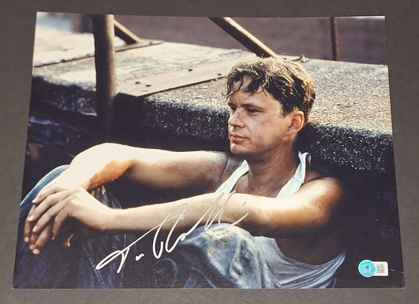 Tim Robbins autographed 11x14 Beckett COA