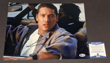 Keanu Reeves autographed 11x14 Beckett COA