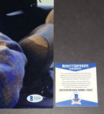 Keanu Reeves autographed 11x14 Beckett COA