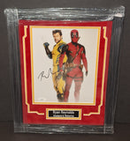 Ryan Reynolds Autographed and Framed 8x10 JSA COA