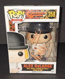 Malcolm McDowell autographed Funko Beckett COA