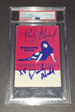 Paula Abdul autographed pass PSA/DNA COA