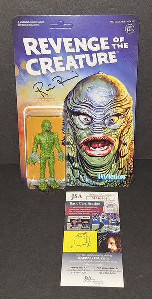 Ricou Browning autographed action figure JSA COA