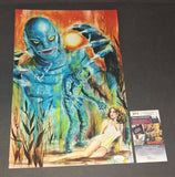 Ricou Browning autographed 11x17 JSA COA