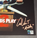 Brad Dourif and Alex Vincent Autographed 8x10 JSA COA