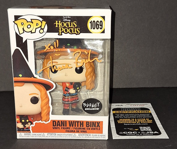 Thora Birch autographed Funko JSA COA