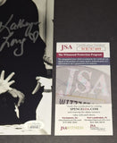 Kathryn Long autographed 8x10 JSA COA