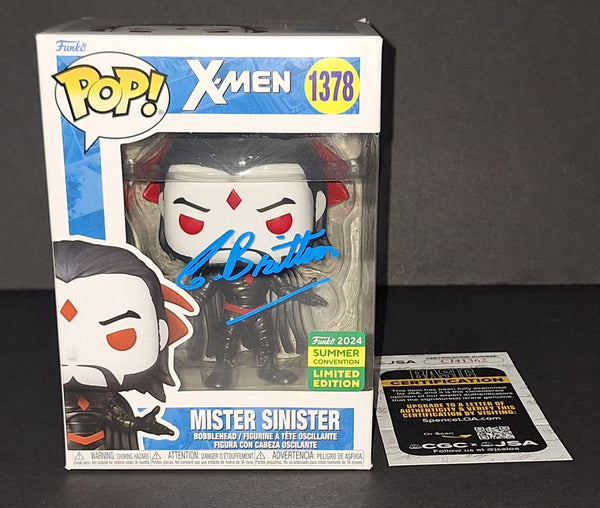 Chris Britton autographed Funko JSA COA