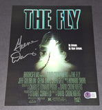 Geena Davis autographed 8x10 Beckett COA