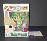 Larry Bird autographed Funko PSA COA