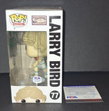 Larry Bird autographed Funko PSA COA