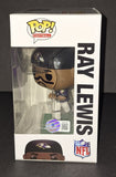 Ray Lewis autographed Funko Beckett COA