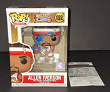 Allen Iverson autographed Funko JSA Witness COA