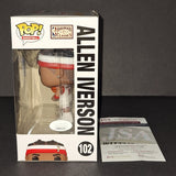 Allen Iverson autographed Funko JSA Witness COA