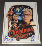 Peter Billingsley and Scott Schwartz autographed 11x14 JSA COA