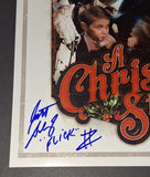 Peter Billingsley and Scott Schwartz autographed 11x14 JSA COA
