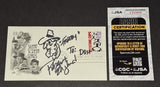 Robert Englund Autographed and Sketched Envelope JSA COA