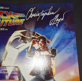 Christopher Lloyd autographed 11x17 PSA COA